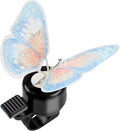 Kid's Bike Bell, Bicycle Horn for Girls, Children’s Bike Bells with Butterfly Design - Cute DIY Bicycle Bell for Girls, Crisp Sound, Easy to Install