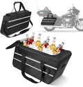 Motorcycle Saddlebag Cooler Liner Bag, Insulated Saddle Bag Compatible with 1993-2024 Harley Touring Electra Glide Road Glide Street Glide Road King with Detachable Shoulder Strap, 1 Bag