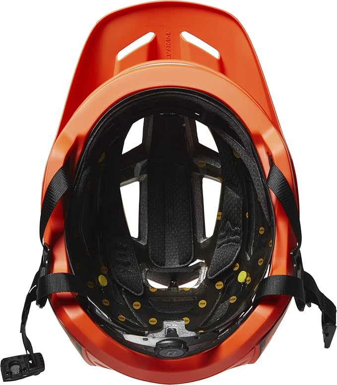 Fox Racing Speedframe Pro Mountain Bike Helmet, DVIDE Flo Orange, Small