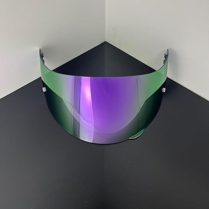 Helmet Visor Replacement,Motorcycle Helmet Face Shield for ILM 902,902L,902BT (Revo Deep Purple-Day Use Only)