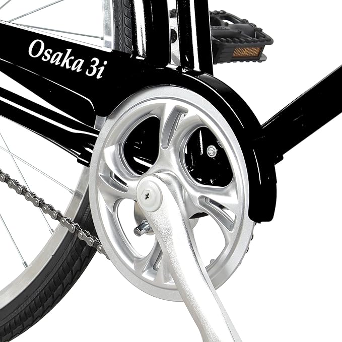 Tracer Osaka Hybrid Bikes, Steel Frame, Shimano Nexus Inter 3/7 Speed, Brown Seat Brown Grips, Road Bike, City Bike, Multiple Colors