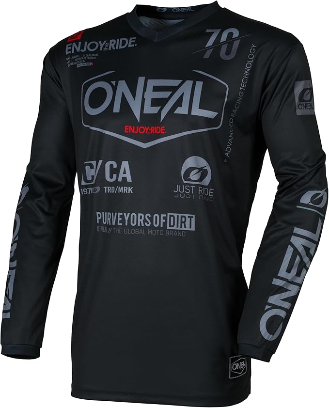 O'NEAL Element Jersey Mens Brand Black/Gray Small