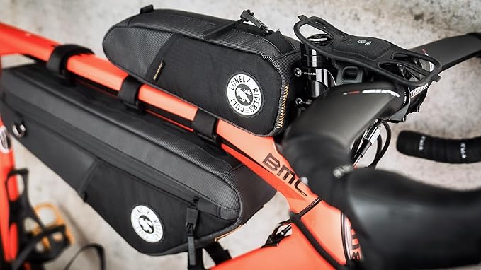 ULAC TREKKING GT BOLT-ON Bike Top Tube Bag, Waterproof Pouch Pack, Cycling Accessories Pouch for Mountain Road Bike