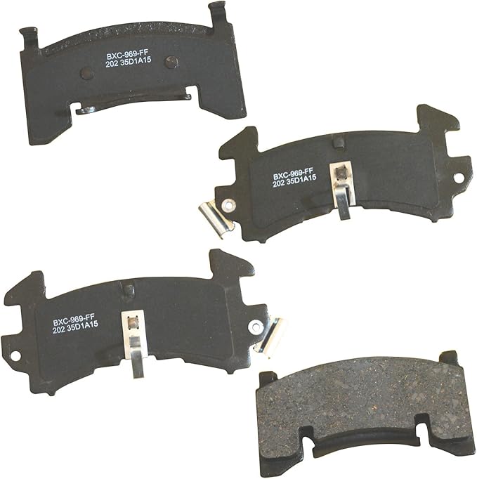 Bendix Premium SBC202 Ceramic Front Brake Pads for Chevrolet S10 1999-1998