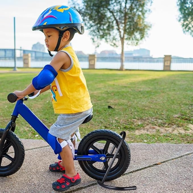 Kisangel 2Pcs Balance Bike Parking Rack Iron Bike Holder Parking Stand Balance Display Mountain Bicycle Stand for Storage Accessories