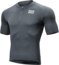 ROCKBROS Men's Cycling Jersey Short Sleeve Road Bike Shirt with 3 Rear Pockets Breathable Quick Dry Bicycle Shirt