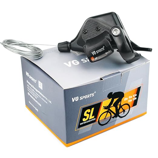VG Sports 10 Speed MTB Groupset Bike Chain 11-42T Cassette 1x10 Speed Rear Derailleur& Shifter (10S 11-42T Set)