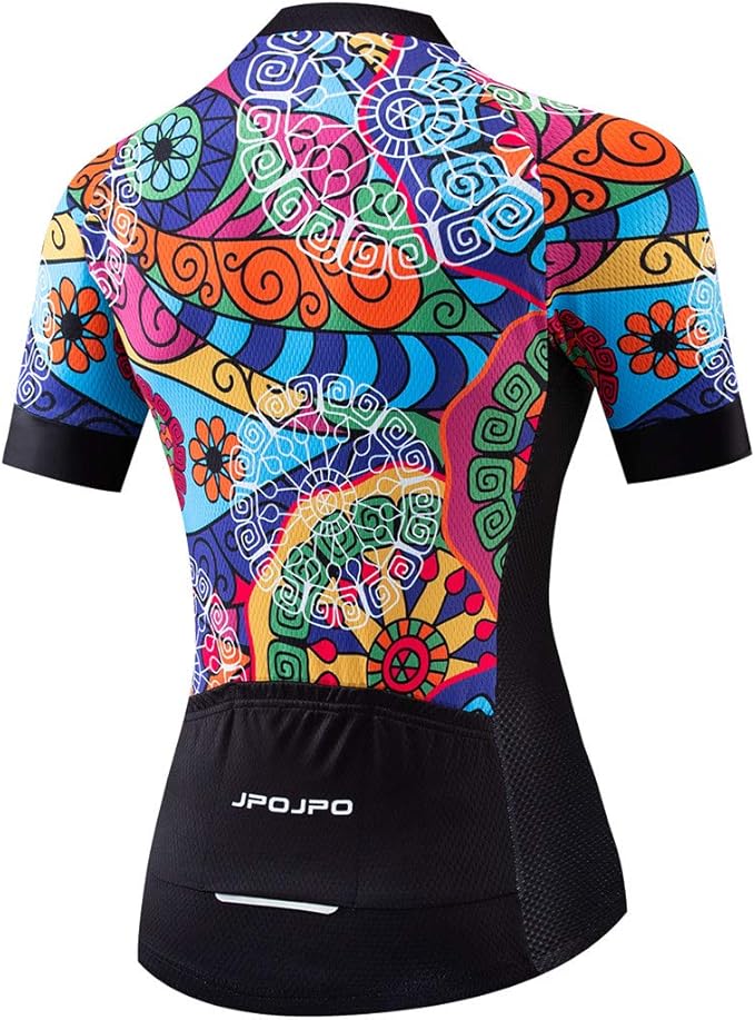 Cycling Jersey Women MTB Tops Mountain Bike Jersey Shirts Short Sleeve Summer