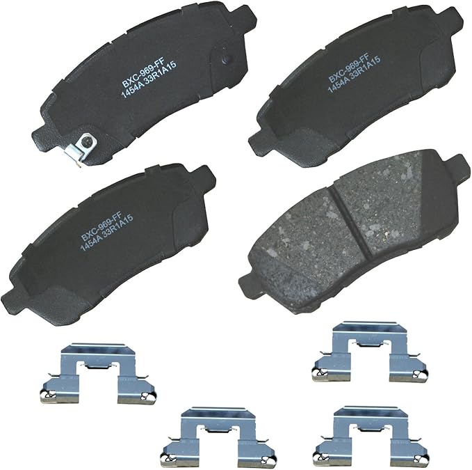 Bendix Premium SBC1454A Ceramic Front Brake Pads for Mazda 2 2014-2011, Suzuki Swift 2014, Swift 2021-2020