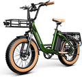 EUY 1500W Peak Electric Bike for Adults, 48V 20Ah Removable Battery Max Range 80Miles & 30MPH Electric Bicycle, 20''×4.0" Fat Tire Ebike,Fast Cargo Ebikes,Commute Mountain E-Bike UL Certified