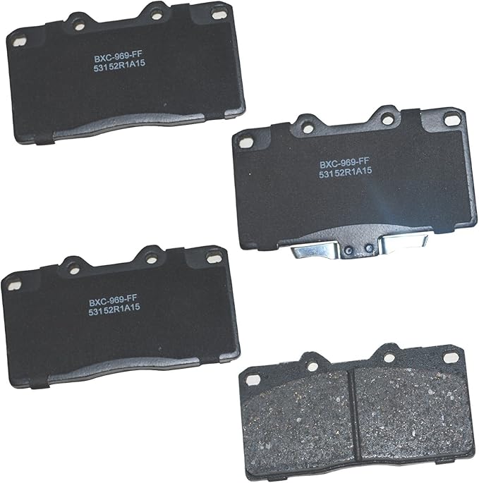 Bendix Premium SBC531 Ceramic Front Brake Pads for Dodge Stealth 1996-1991, Mitsubishi 3000GT 1999-1991