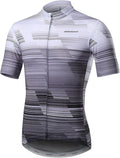 BERGRISAR Cycling Jersey Mens Bike Shirts Short Sleeve Bicycle Biking Clothes with Pockets Reflective