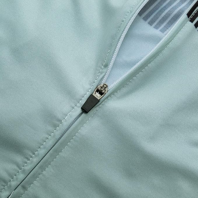 MOXILYN Men's Cycling Jersey Short Sleeve with 4 Pockets Moisture Wicking Breathable Quick Dry MTB Biking Shirt