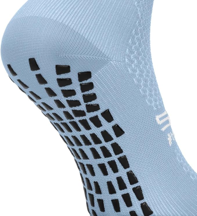 SOKZ2 Long Cycling Socks Performance Fit with Silicone Grippers Moisture Wicking Ideal for Road Racing and Training