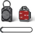 PROfezzion Secure Air Tag Holder Case with Key Ring, 3M Adhesive Mount and Loop Strap for Keychain, Dog Collar, Backpack, Luggage Bag, Bike, Car & More, IPX8 Waterproof, Full Cover & Discreet