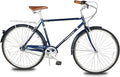 Tracer Osaka Hybrid Bikes, Steel Frame, Shimano Nexus Inter 3/7 Speed, Brown Seat Brown Grips, Road Bike, City Bike, Multiple Colors