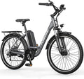 Electric Bike for Adults, 26" City Cruiser Ebike with 1000W Peak Motor, 21.7MPH 50 Miles Commuter Adult Electric Bicycles with 48V Battery, Adjustable Stem, 7-Speed, UL 2849 Certified