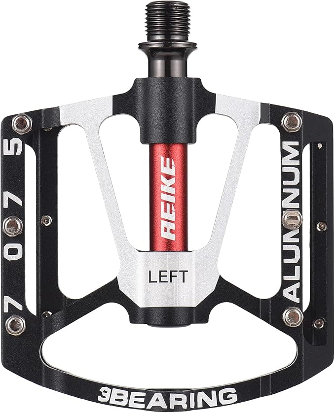 Bike Pedals, Mountain Bike Pedals Lightweight Aluminum Bicycle Pedals Road Bike Cycling Pedals Platform