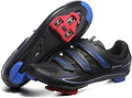Men's Cycling Shoes – 2 & 3 Bolt Look Delta Cleat Spin Bike Shoes - Compatible with SPD Clips – Perfect for Indoor & Outdoor Road Cycling