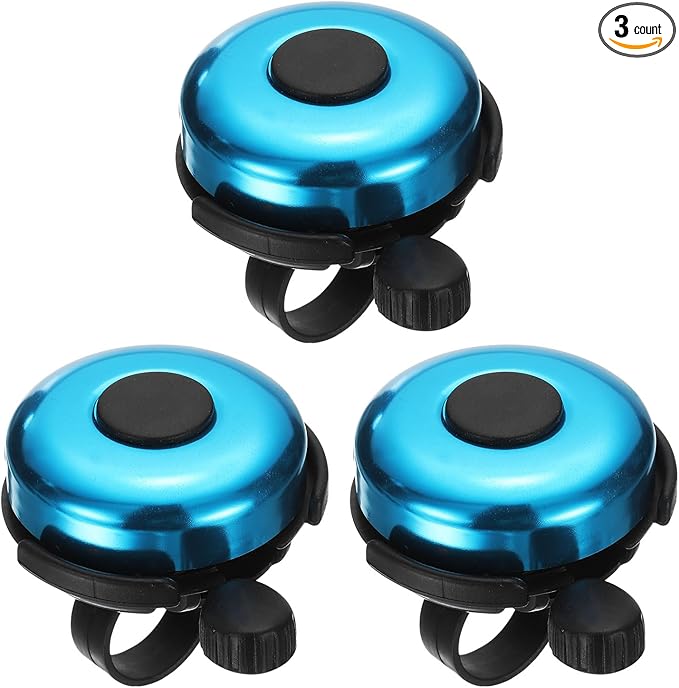 HARFINGTON Bike Bell Aluminum Classic Bicycle Bell with Loud Crisp Clear Sound Bike Ring Bell Bike Accessories for Adults Children Road Mountain Bike