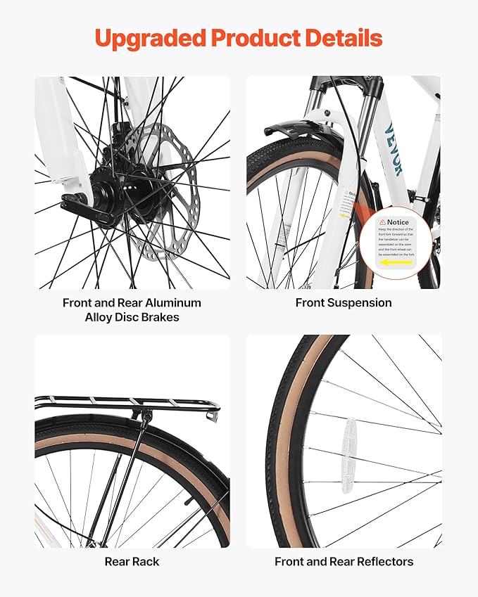VEVOR Hybrid Bike