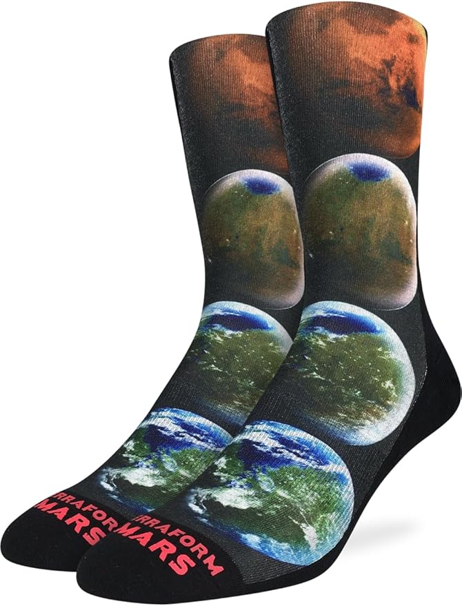 Good Luck Sock Novelty Crew Socks for Adults - For Men, Women and Teens