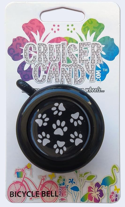 Cruiser Candy Fashion Bicycle Bell, Steel Ringer Nice Sound Bike Bell, Cute Stylish with Classic Bell Ring Tone