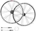 Bike BMX Folding Wheelset, Disc/V Brake QR Aluminum Alloy Double Wall Rims, 20in 22in Cycling Wheel Parts Accessories