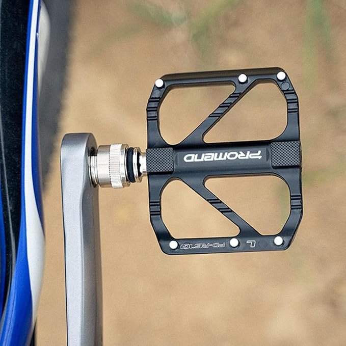 Road Bikes Pedal Mountain Bicycle Bicycle Pedals Quick Release Pedals Non-Slip Ultralight 9/16 inch 3 Bearings Design for Mountain BMX MTB Bike Cycling Road Bike Pedals