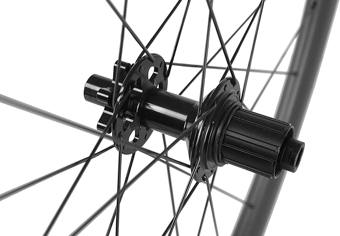 Superteam 25/35/45/55 Disc Brake Wheelset Carbon Fiber Road Bike 28mm 700c Tubeless Wheel
