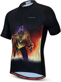 JPOJPO Men's Cycling Jersey Bike Shirt Short Sleeve MTB Summer Clothing Bicycle Tops Jacket S-3XL