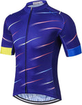 Weimostar Men's Cycling Jersey Men Mountain Bike Jerseys Short Sleeve Tops S-5XL