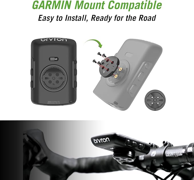 Bryton Rider 650 Sensor Bundle 2.8 Inch Color LCD Touchscreen GPS Bike/Cycling Computer, Preloaded USA Map, Compatible with Bike Radar, 33hrs Long Battery Life, Navigation Waterproof