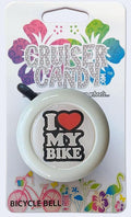 Cruiser Candy Fashion Bicycle Bell, Steel Ringer Nice Sound Bike Bell, Cute Stylish with Classic Bell Ring Tone