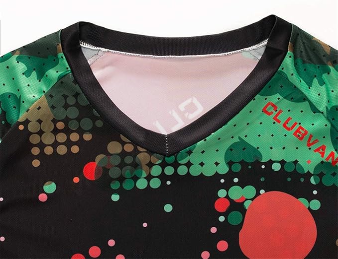 Men's Racing Shirts Summer Motocross Jersey Bicycle Sportswear MTB Jersey Long Sleeve Mountain Bike Clothes