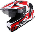 1Storm Youth Kids Dual Sport Dual Visor Motorcycle Motocross Off Road Full Face Helmet Matt Black