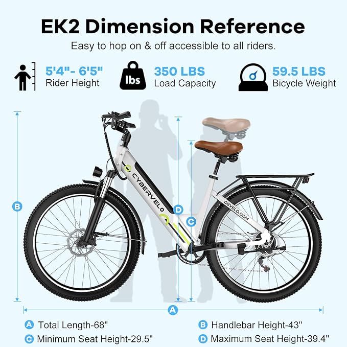 1000 Peak Electric Bike for Adults,up 80 Miles Removable Battery Ebike, 26" Electric E Bike with 7-Speed,Adult Electric Bicycles for Commute Beach Snow Womens/Man All Terrain