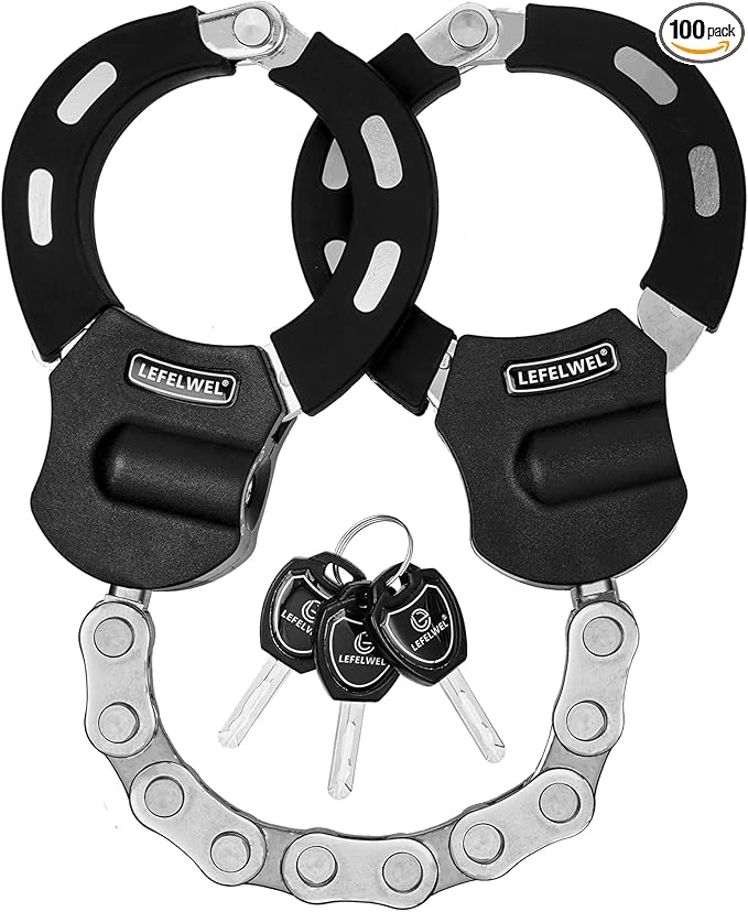 Scooter Lock,Bike Chain Lock,Electric Scooter Locks Anti Theft for Electric Scooter Segway,Ninebot,Xiaomi, Razor and Bicycle Lock Cable Accessories