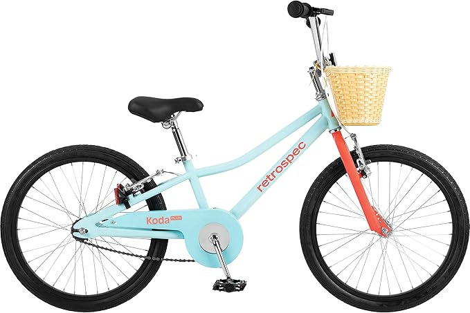 Retrospec Koda Plus Kids Bike for Boys & Girls Ages 6-8 Years - 20" Children's Bicycle, Adjustable Seat & Handlebars
