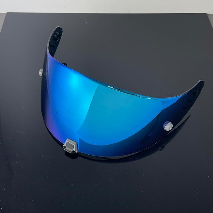 T520 Motorcycle Helmet Visor Replacement Compatible with Scorpion EXO T520/R1 Air/ST1400 UV Protection Anti-Scratch (Ice blue -For day)