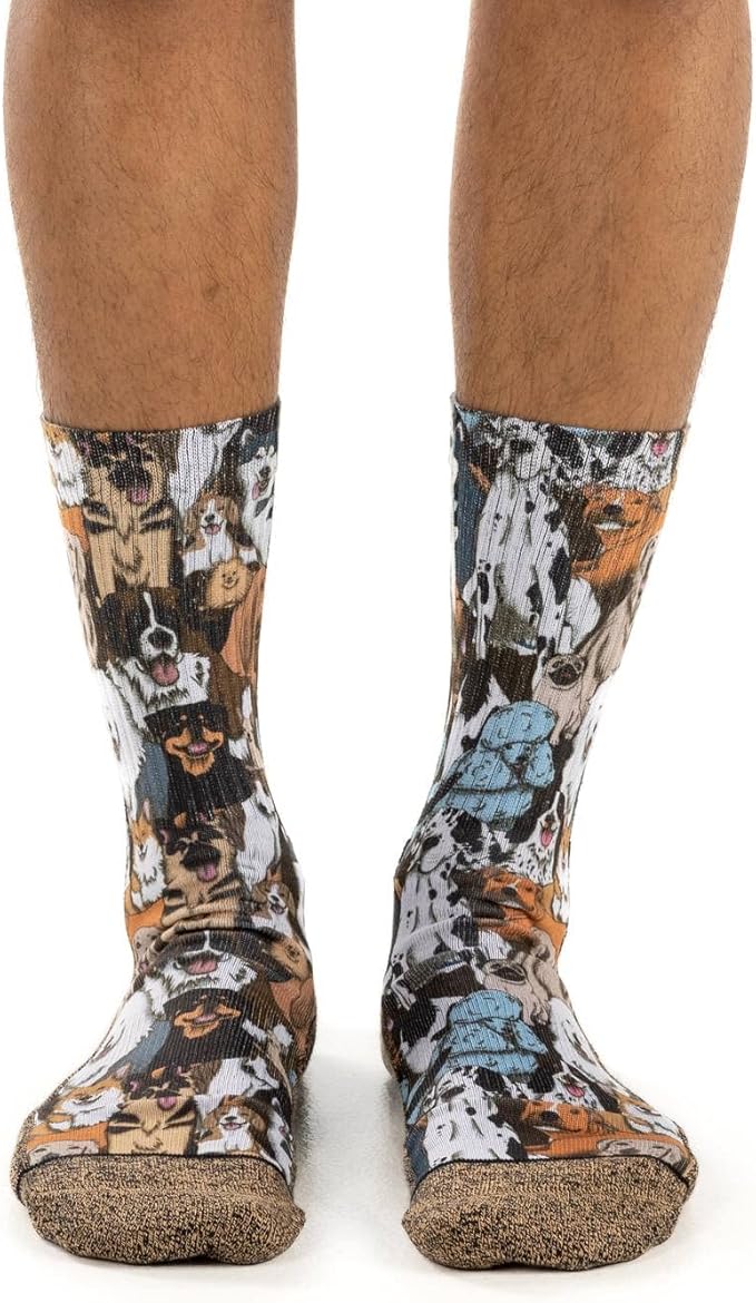 Good Luck Sock Novelty Crew Socks for Adults - For Men, Women and Teens