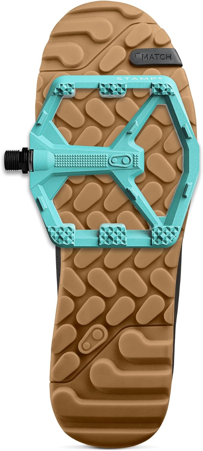 Crankbrothers Stamp Flat MTB Pedals - Size-Specific, Lightweight, Versatile, Durable Bike Pedals