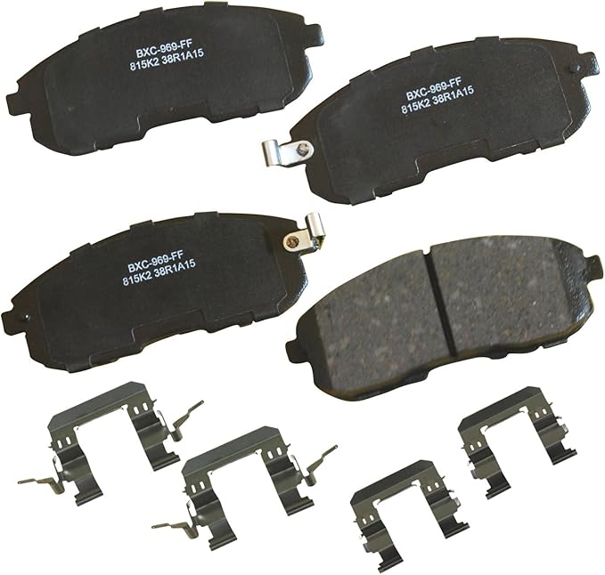 Bendix Premium SBC815K2 Ceramic Front Brake Pads for Nissan Maxima 2002