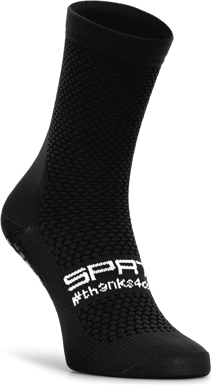 SOKZ2 Long Cycling Socks Performance Fit with Silicone Grippers Moisture Wicking Ideal for Road Racing and Training