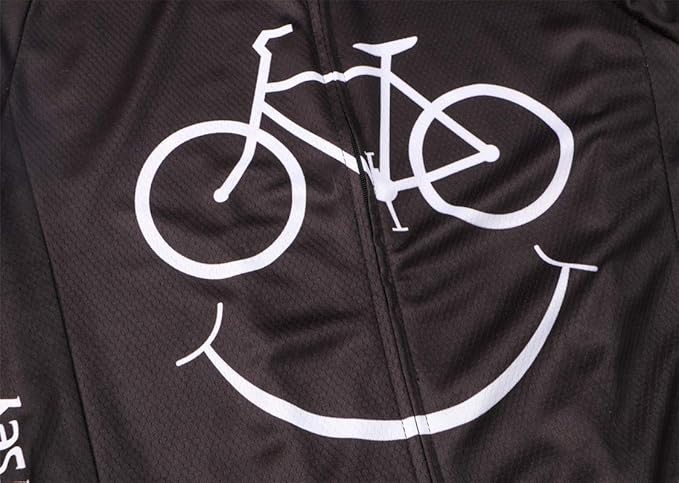 Cycling Jersey Men Full Zip Bike Shirt Racing Top Bicycle Clothing