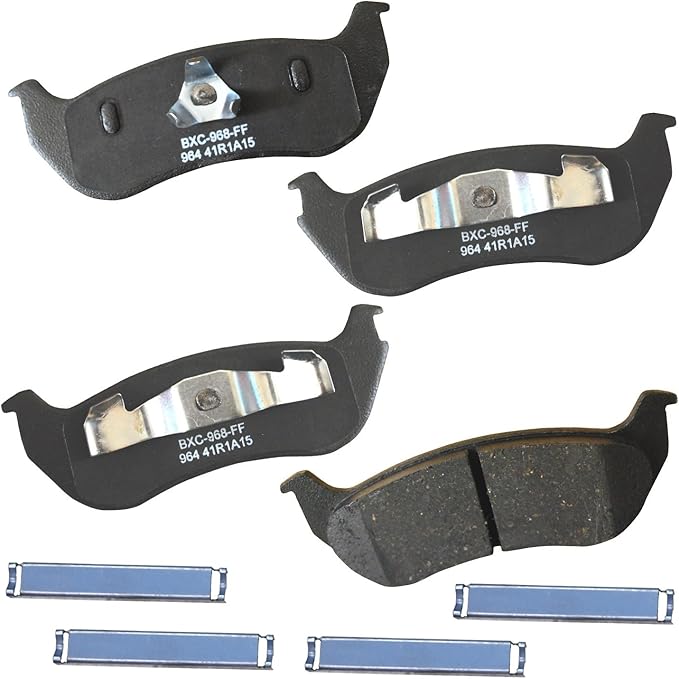 Bendix Premium SBC964 Ceramic Rear Brake Pads for Jeep TJ 2003, Wrangler 2006-2003