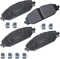 Bendix Premium SBC2179 Ceramic Front Brake Pads for Jeep Grand Wagoneer 2024-2022, Grand Wagoneer L 2024-2023, Wagoneer 2024-2022, Wagoneer L 2024-2023, Ram 1500 2024-2019