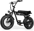 ESKUTE V100 Electric Bike for Adults, Electric Dirt Bike 1500W Peak Motor, All Terrain Dual Suspension E Bike 28MPH Top Speed, Ebike Up to 60 Miles Range, 16" Fat Tire, 48V13Ah Battery, 7-Speed
