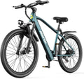 Electric Bike 24" / 26", 22Mph Speed & & Peak 750W Motor, 360Wh Lithium Battery & 7-Speed Gear, Max Range 40+ Miles(Pedal-Assist), Electric Mountain Bicycle for Adults Women Men