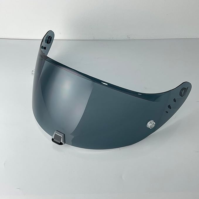 T520 Motorcycle Helmet Visor Replacement Compatible with Scorpion EXO T520/R1 Air/ST1400 UV Protection Anti-Scratch (Light Black-For Day &Night)